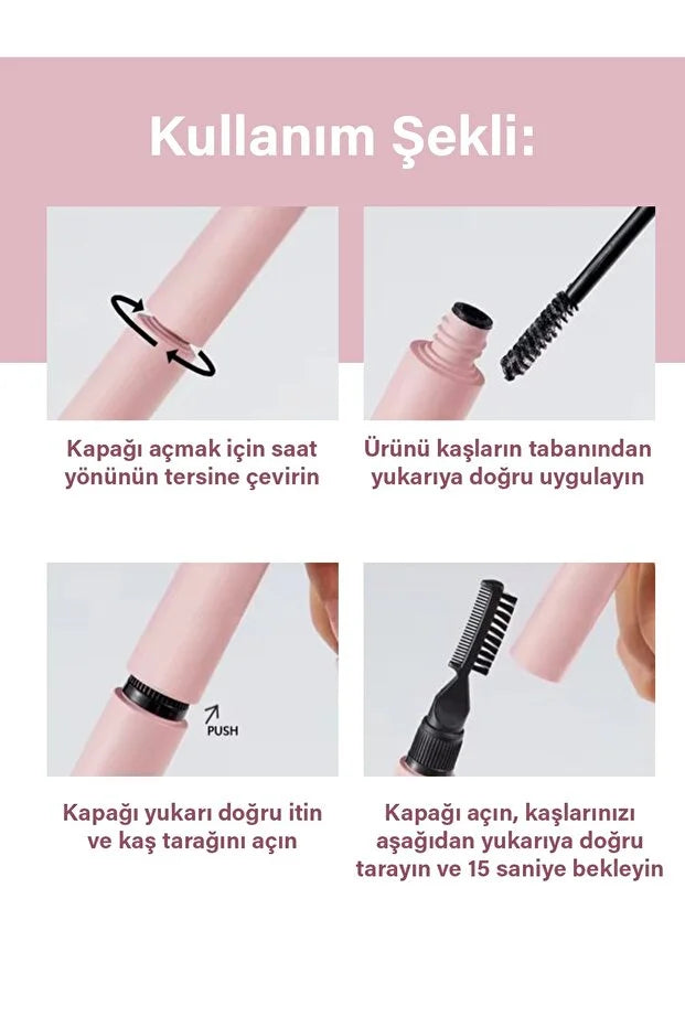 ✨ Korean Glam Kaş Sabitleyici ✨