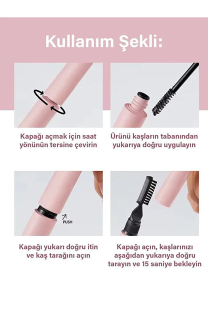 ✨ Korean Glam Kaş Sabitleyici ✨